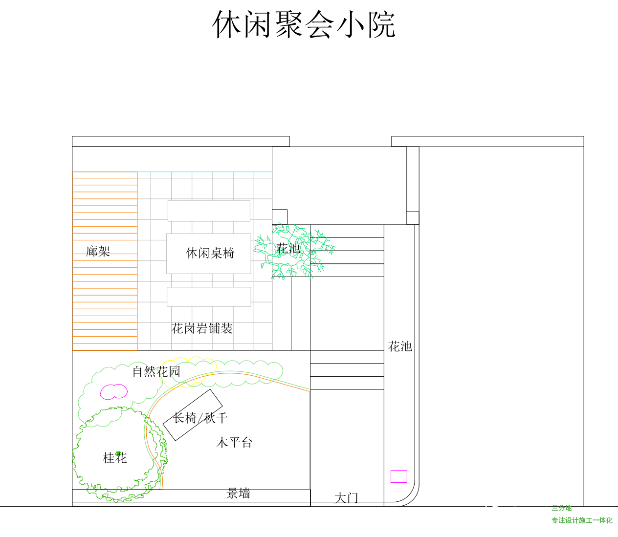 庭院平面图